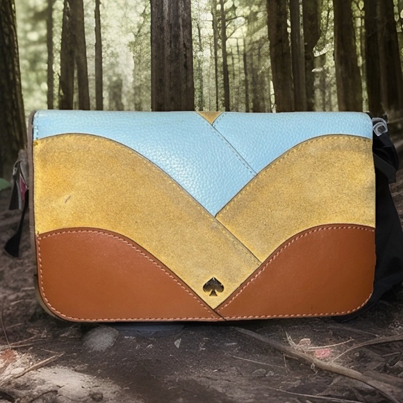 Kate Spade Nadine Patchwork Leather Clutch - Picture 1 of 5